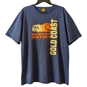 NWOT Sun Prints Clothing Company Men's Short Sleeve Gold Coast T-Shirt Size XXL